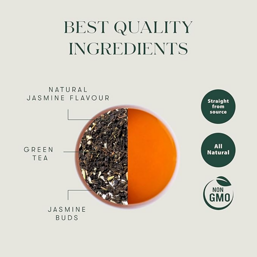 Luxmi Estates Midnight Bloom - Jasmine Green Tea