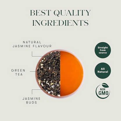 Luxmi Estates Midnight Bloom - Jasmine Green Tea