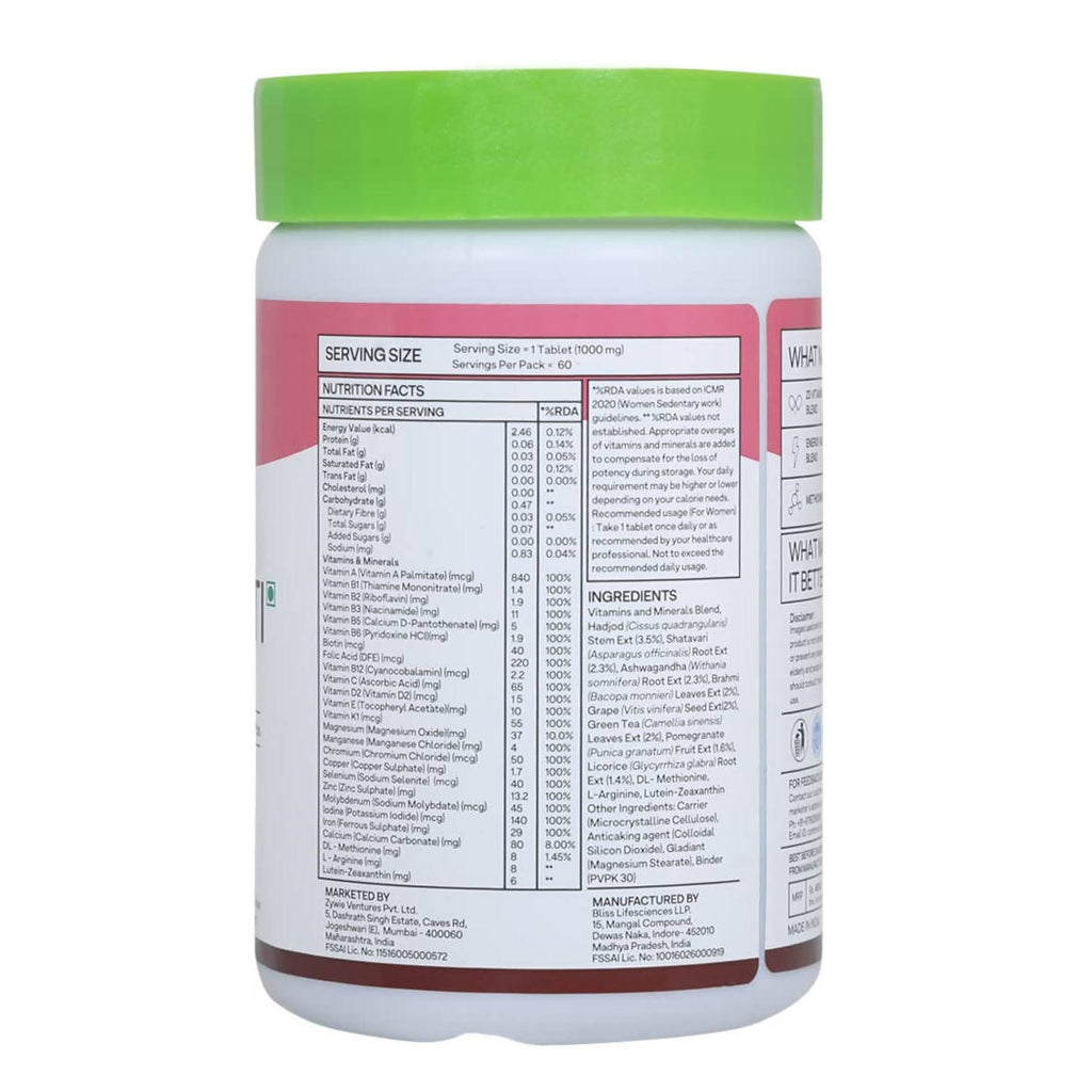 OZiva Daily MultivitaminWomen 35 Plus - 50 Tabs