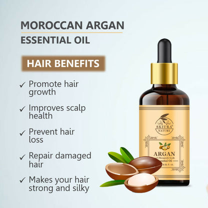 Skiura Nature Moroccan Argan Essential Oil For Anti Ageing