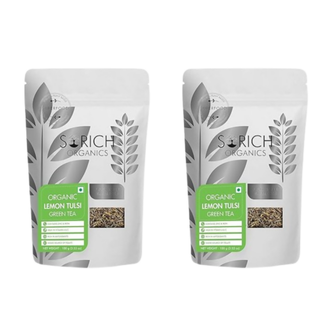 Sorich Organics Lemon Tulsi Green Tea