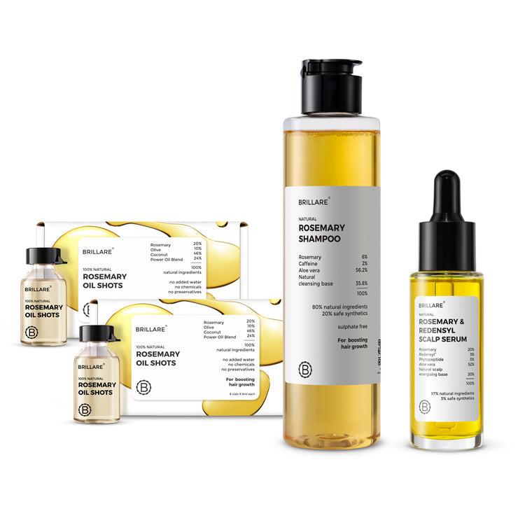 Brillare Ultimate Rosemary Hair Growth Kit