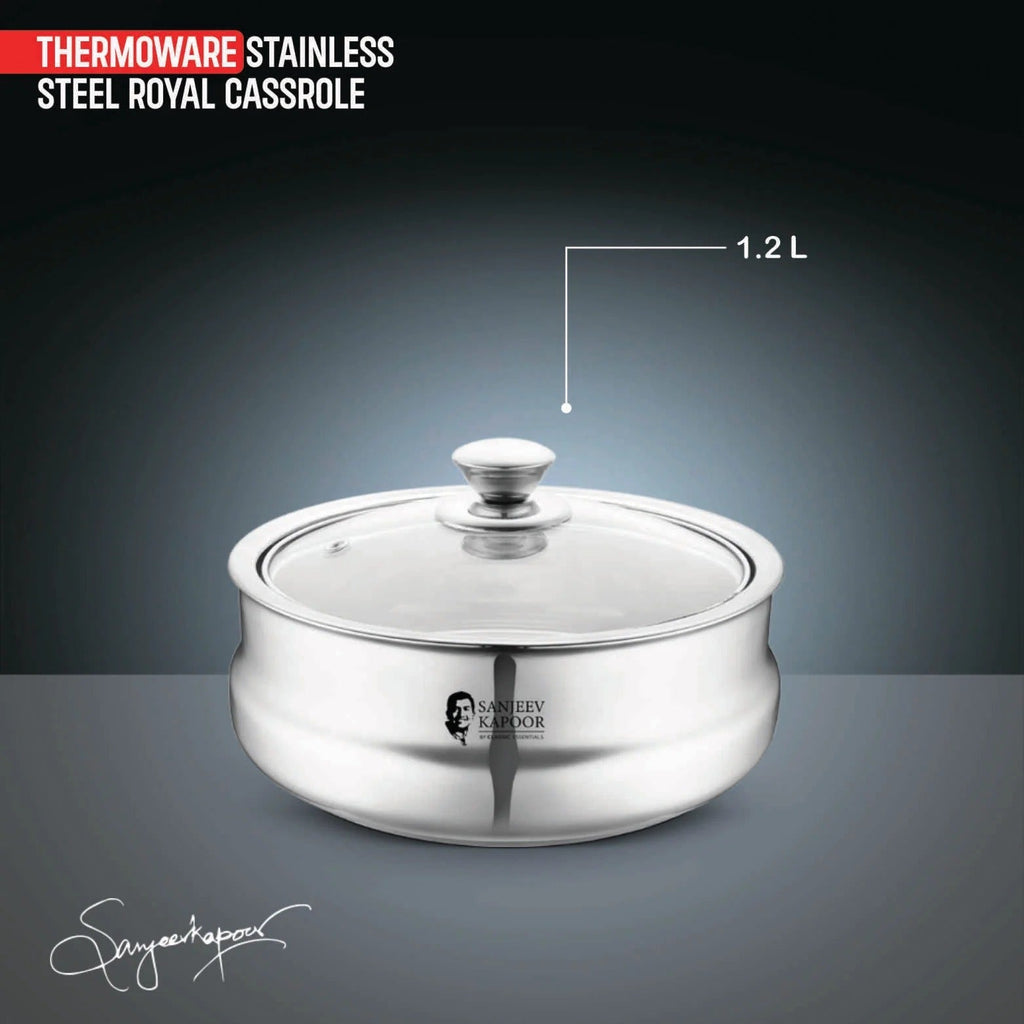 Sanjeev Kapoor by Classic Essentials Royal Casserole 1.2L