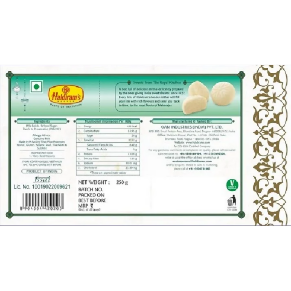 Haldiram's Special Malai Peda