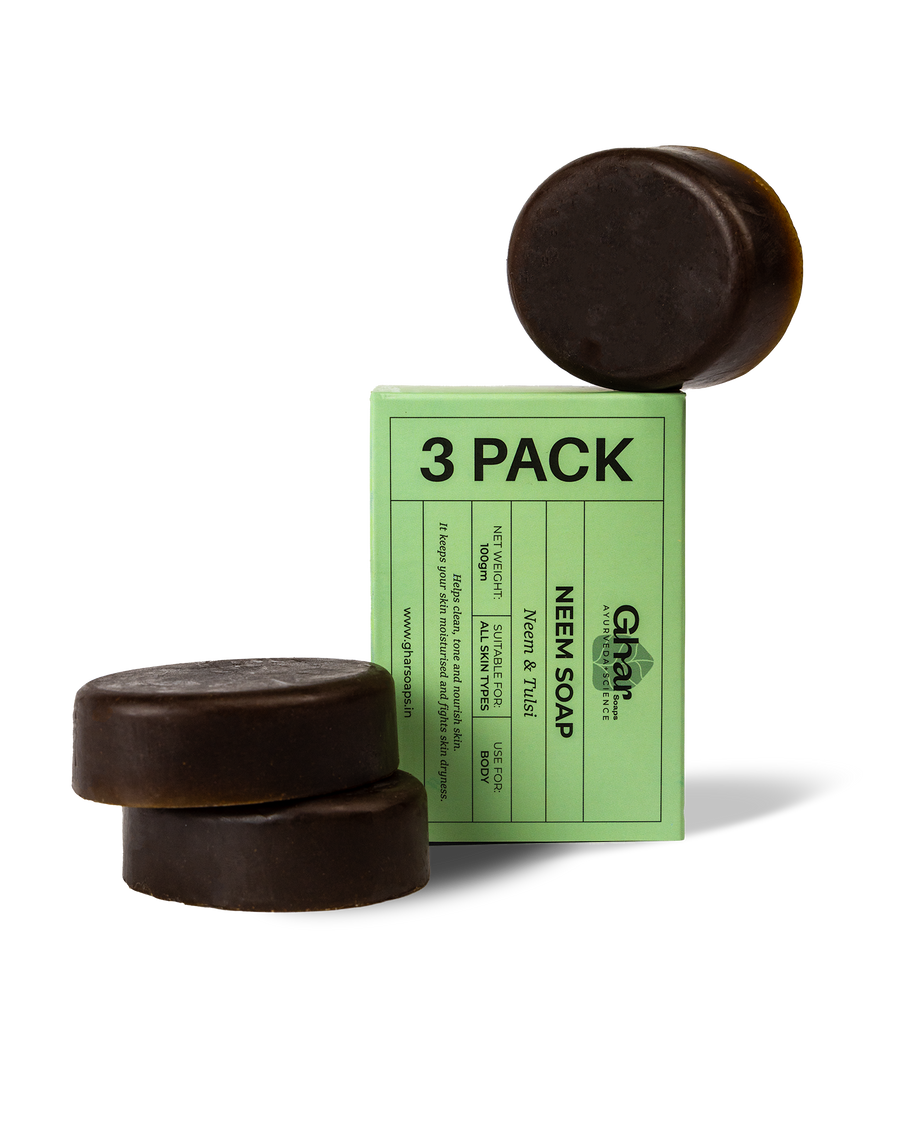 Ghar Neem Soap ( Body Acne Soap ) - 100 gms