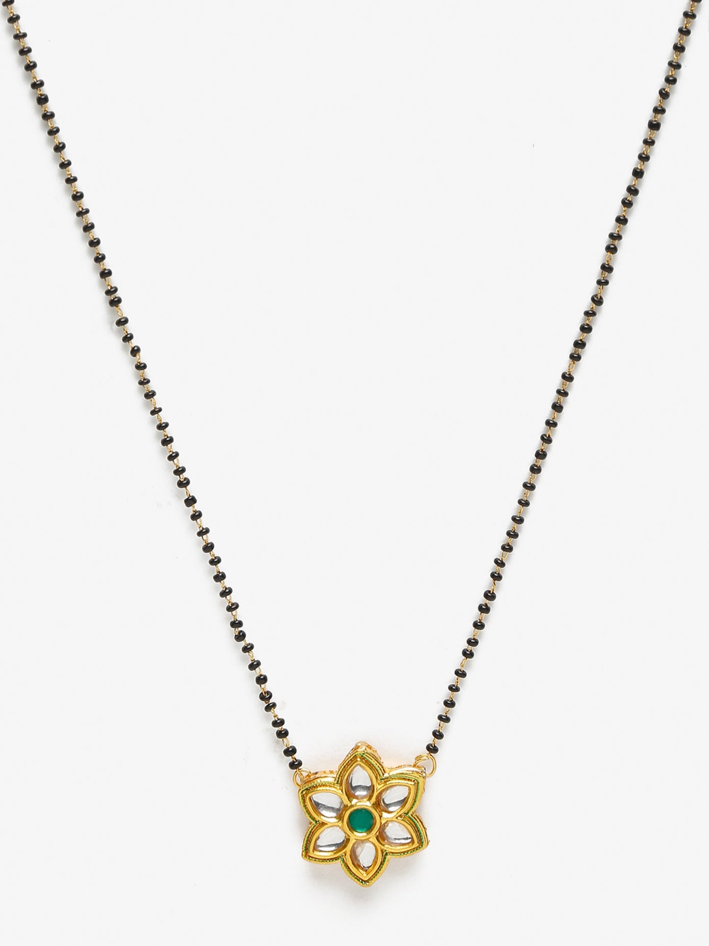 Women's Kundan Mangalsutra - Ruby Raang
