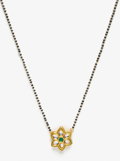Women's Kundan Mangalsutra - Ruby Raang