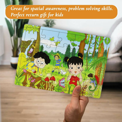 Matoyi Nature Walk Jigsaw Puzzle For Kids