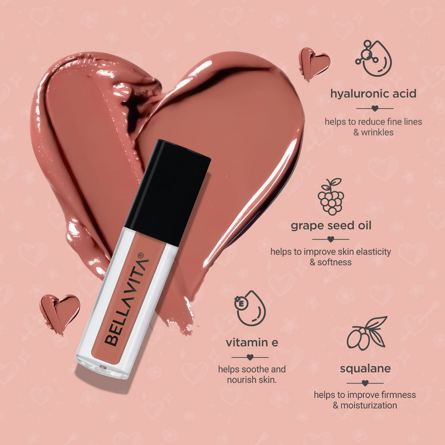 Bella Vita Organic All Hearts Face Blush - Love Struck