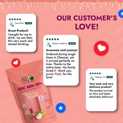 Sweet Karam Coffee ABC (Apple, Beetroot, Carrot) Milk Mix