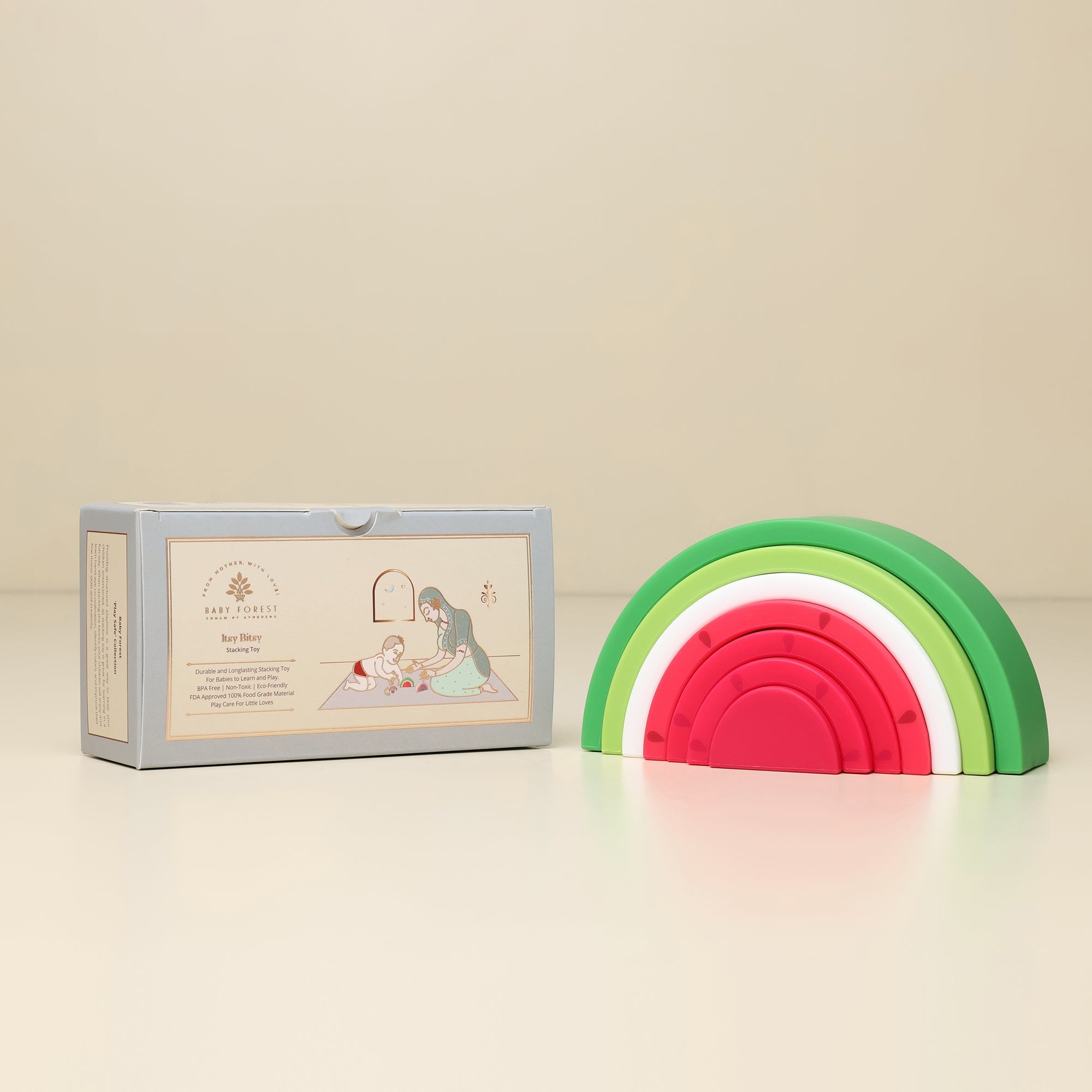 Baby Forest Itsy Bitsy Stacking Toy