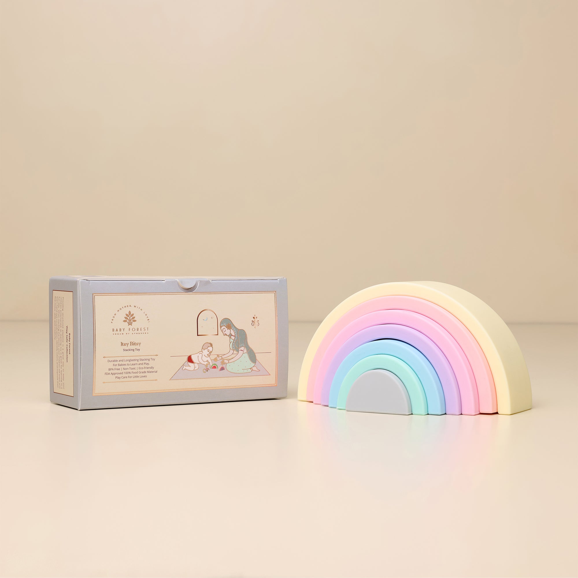 Baby Forest Itsy Bitsy Stacking Toy
