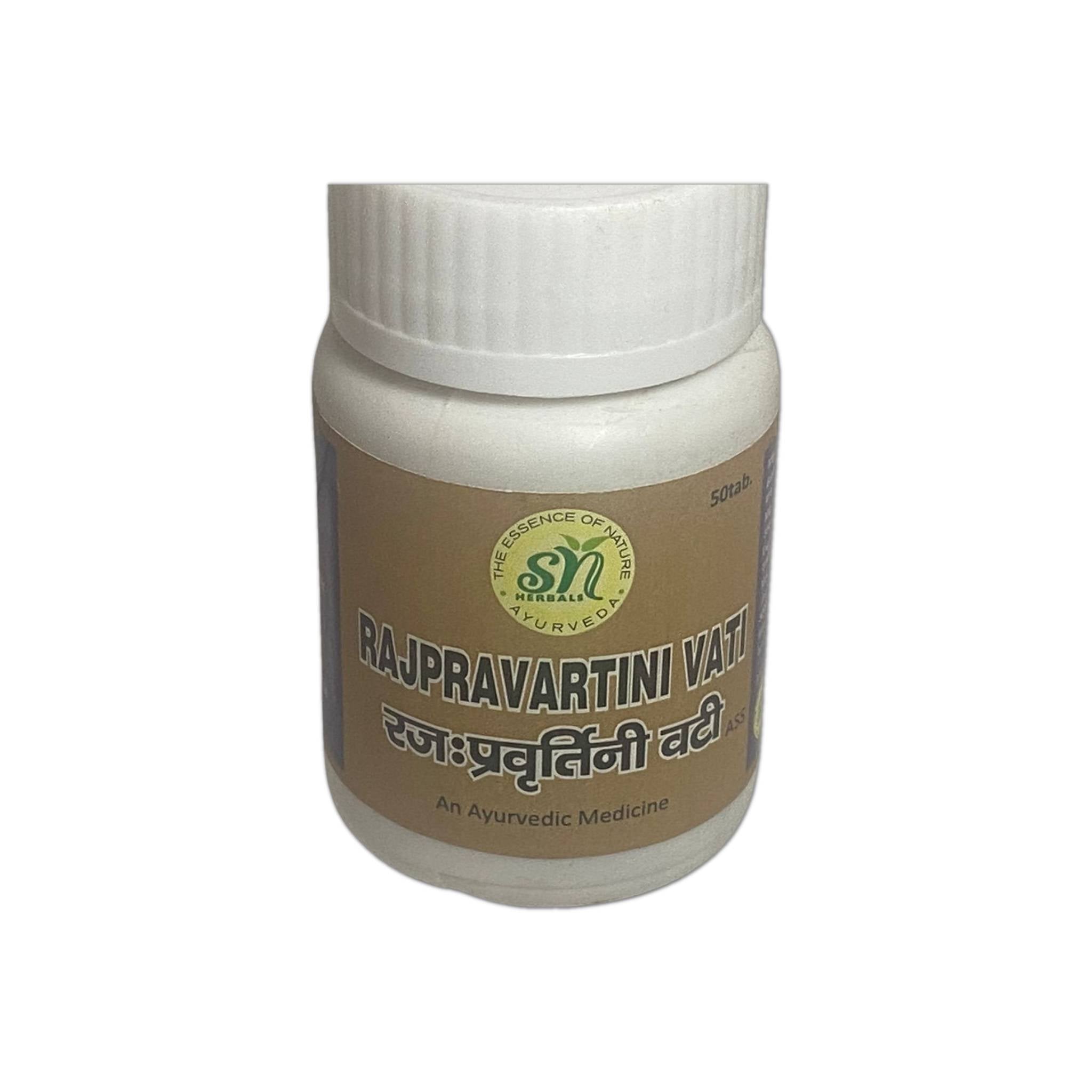 SN Herbals Rajpravartani Vati - 50 Tabs