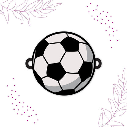 Indianvibez Football Wooden Rakhi with Rudraksha, Soccer Rakhi for Bro, Shop India - Kids Rakhi