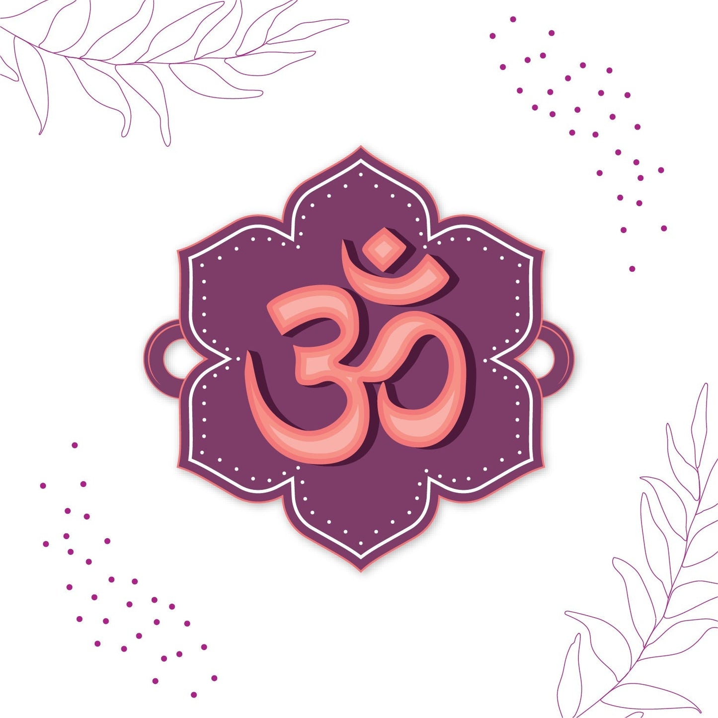 Indianvibez Om Wooden Rakhi with Rudraksha Thread, Rakhi for Brother - Kids Rakhi