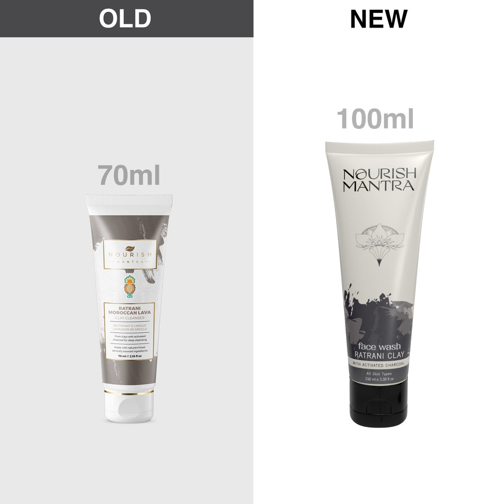 Nourish Mantra Ratrani Clay Face Wash - 100 ml