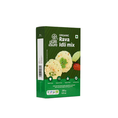 Pure & Sure Organic Rava Idly Mix