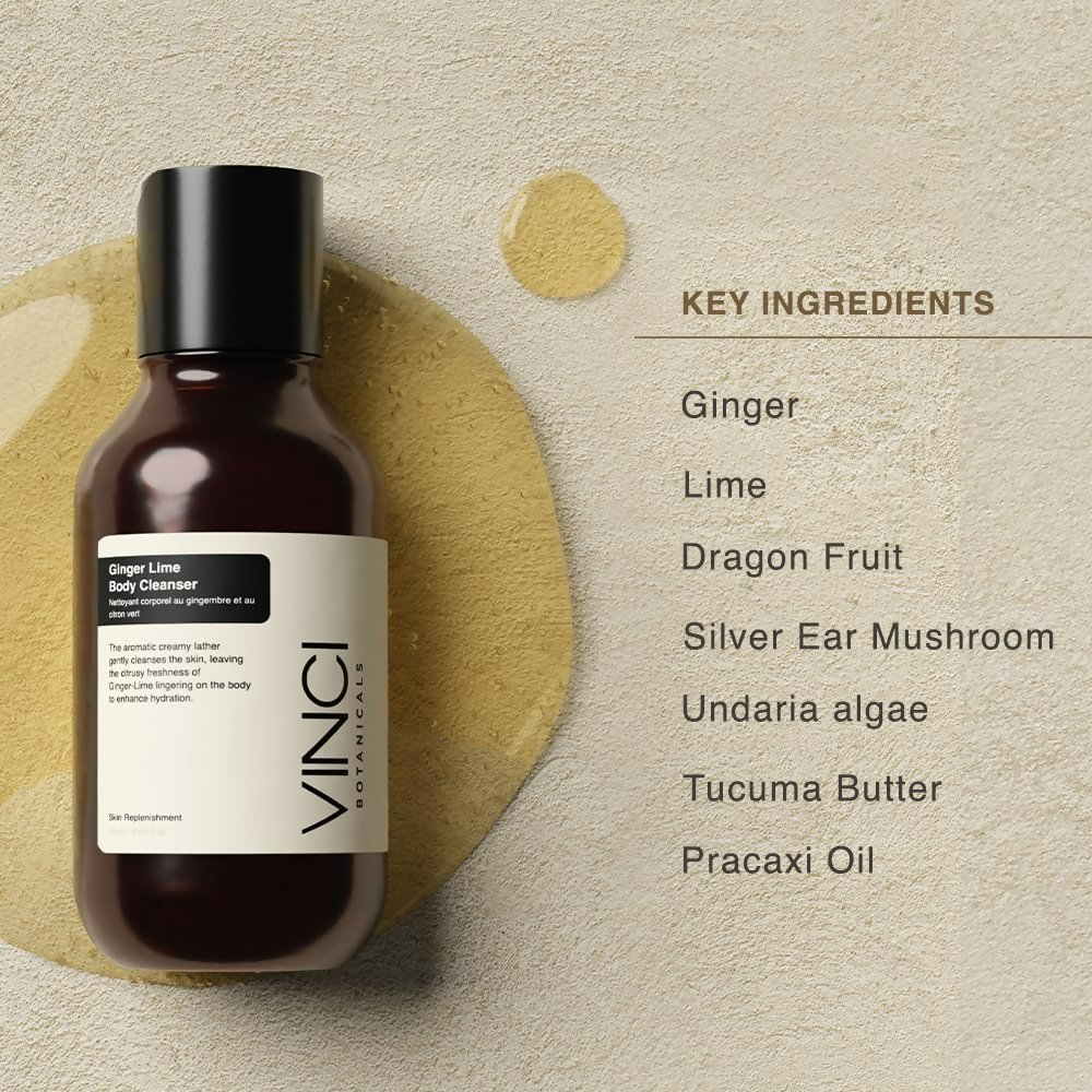 Vinci Botanicals Bergamot Geranium Body Cleanser