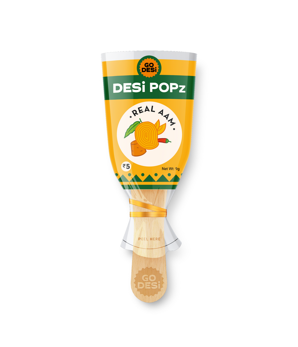 Go Desi Real Aam Popz - 40 PCS