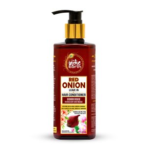 The Indie Earth Red Onion Leave-in Hair Conditioner - 300 ml