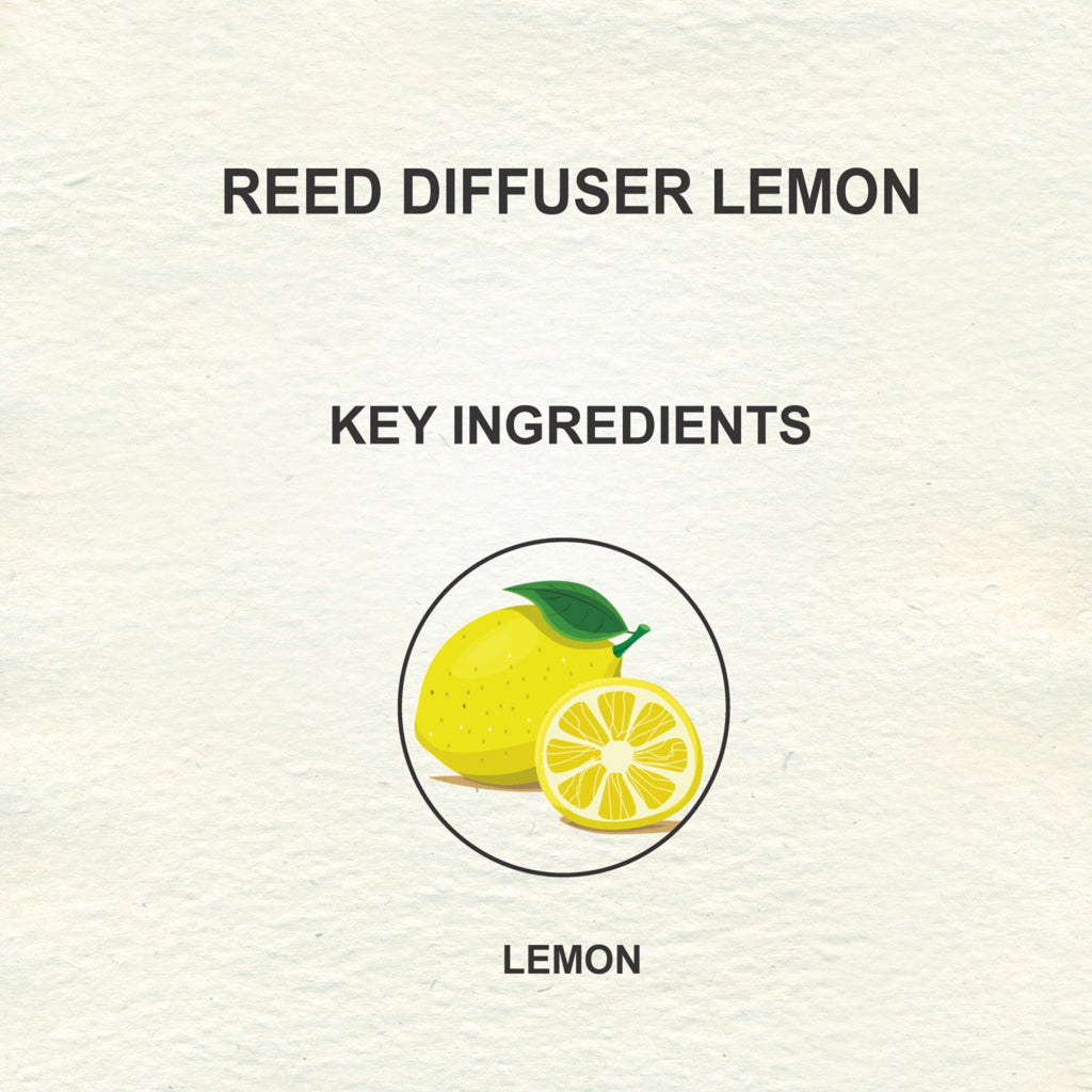 Love Earth Reed Diffuser - Lemon - 30 ml