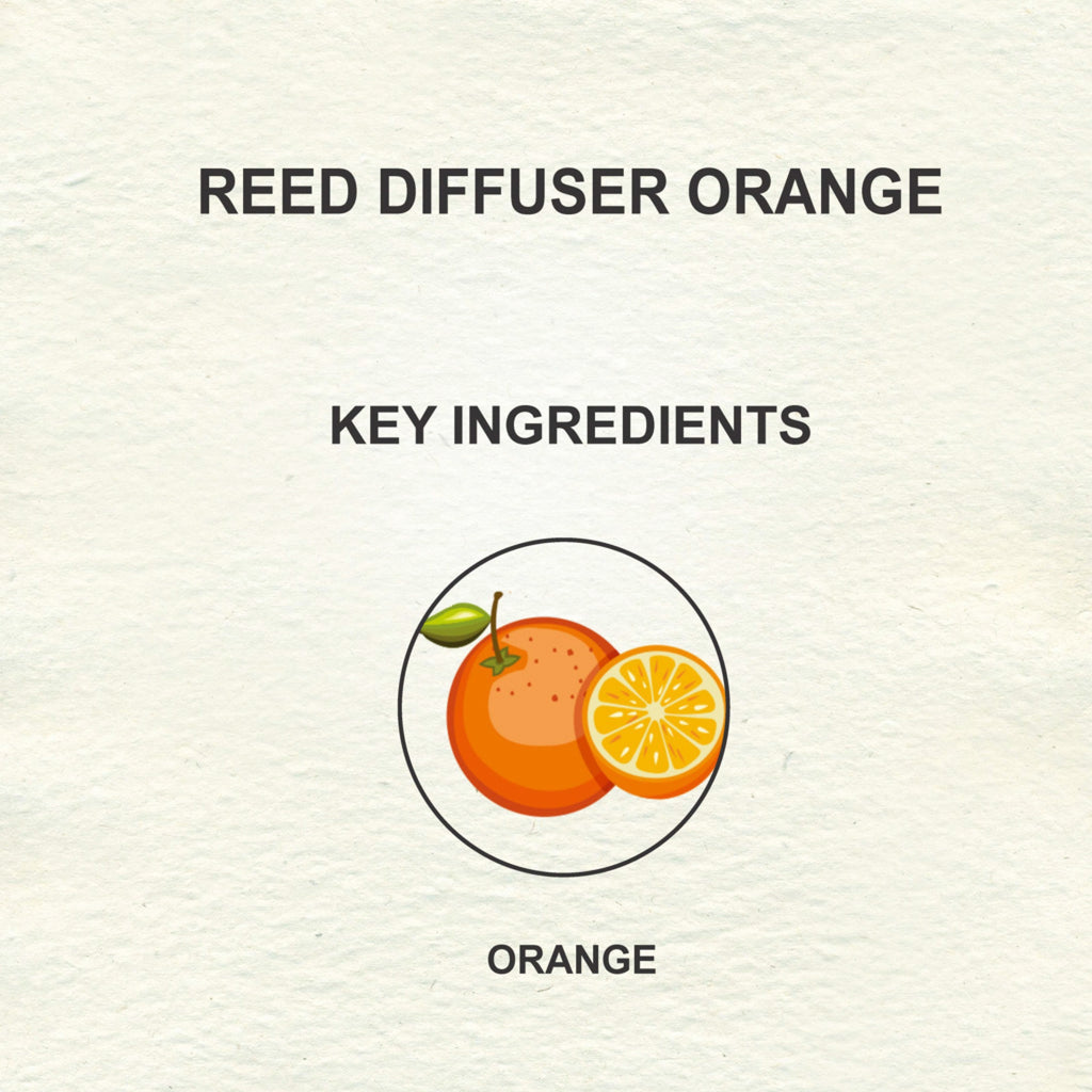 Love Earth Reed Diffuser - Orange - 30 ml