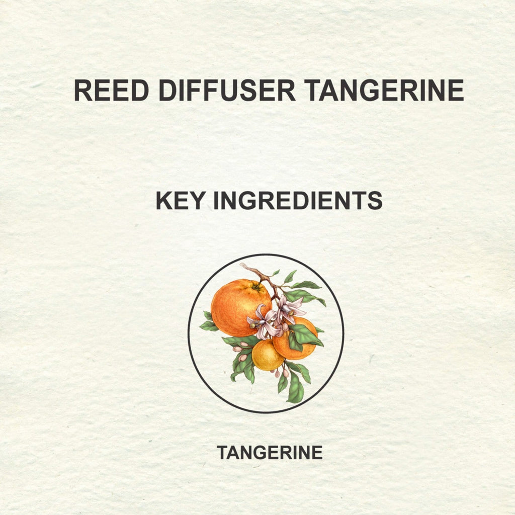Love Earth Reed Diffuser - Tangerine - 30 ml