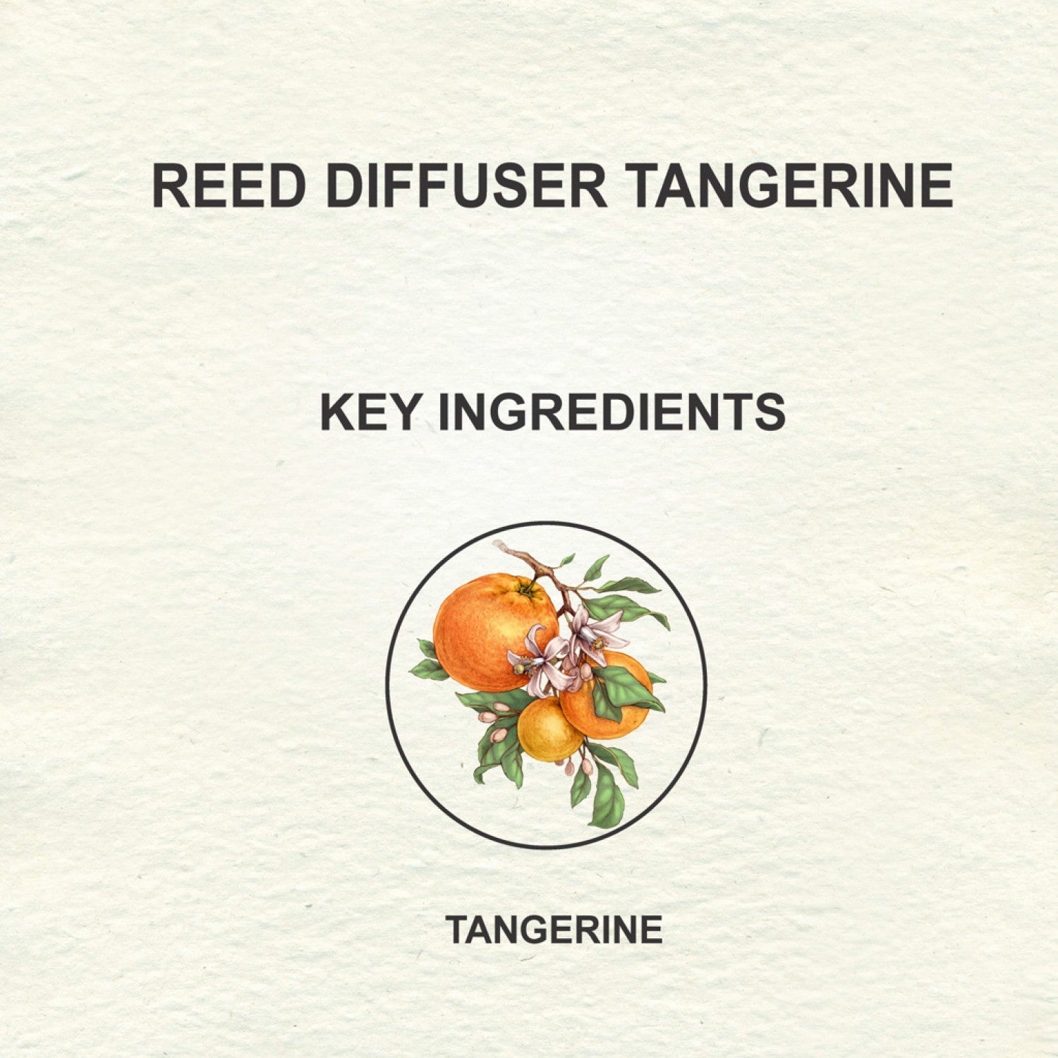 Love Earth Reed Diffuser - Tangerine - 30 ml