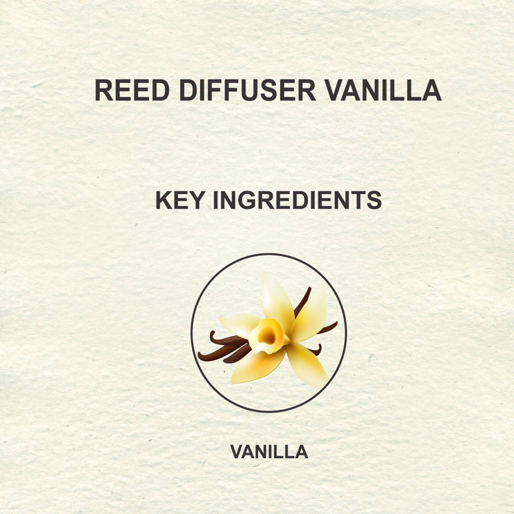 Love Earth Reed Diffuser- Vanilla - 30 ml