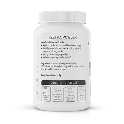 Krishna'S Herbal & Ayurveda Reetha Powder