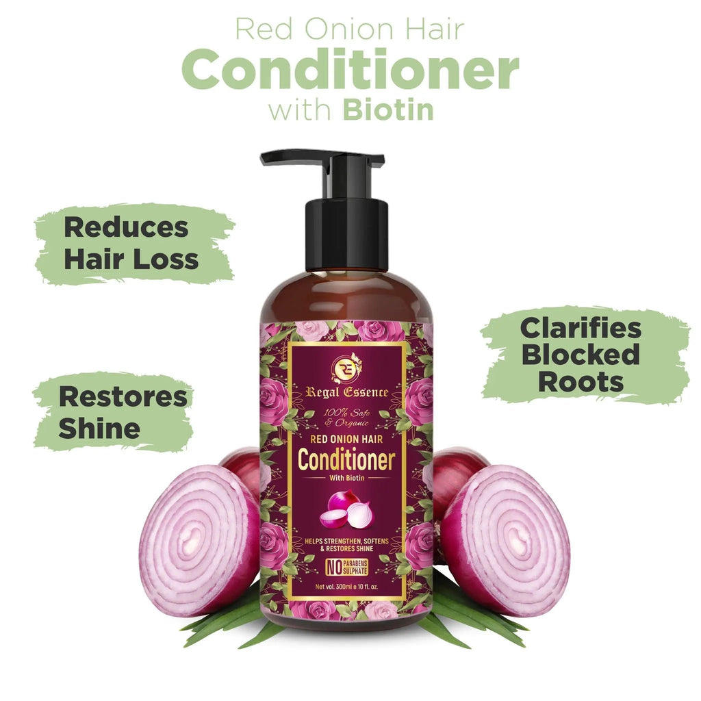 Regal Essence Red Onion Hair Conditioner For Unisex - 300 ml