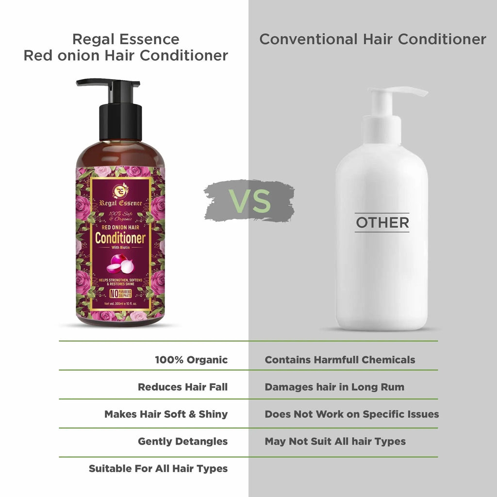 Regal Essence Red Onion Hair Conditioner For Unisex - 300 ml