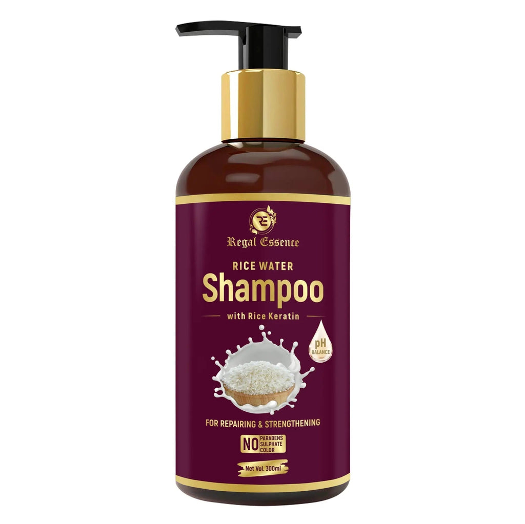 Regal Essence Rice Water Shampoo With Rice Keratin - 300 ml