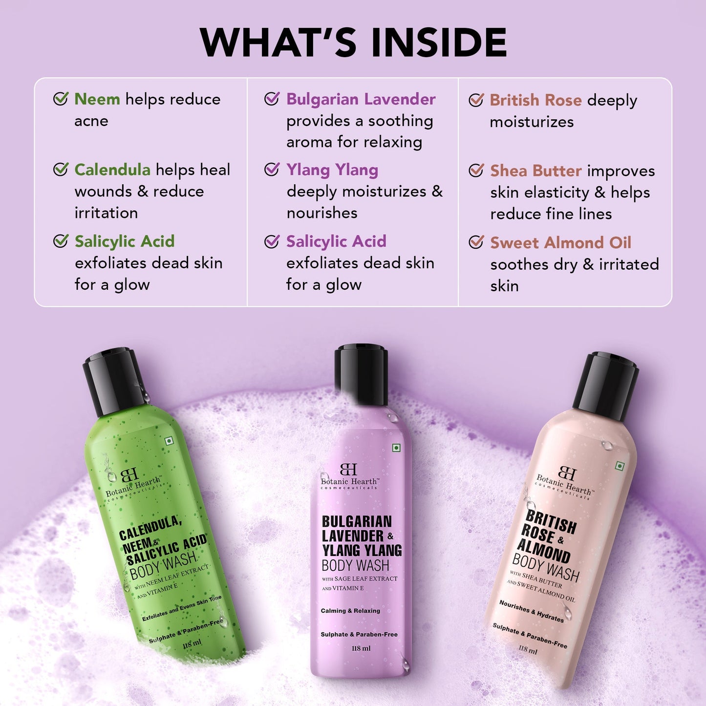 Botanic Hearth Relax & Renew Body Wash