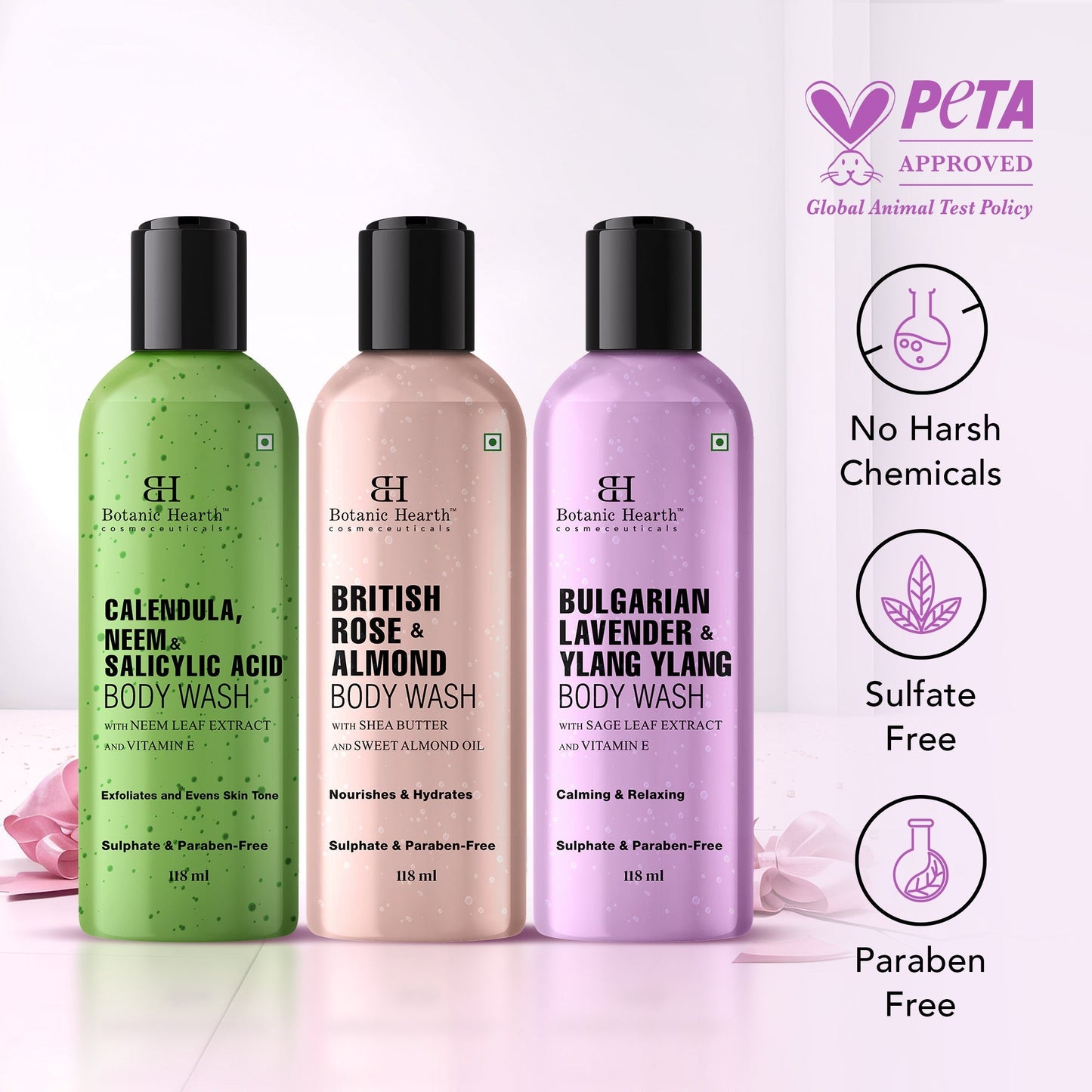 Botanic Hearth Relax & Renew Body Wash