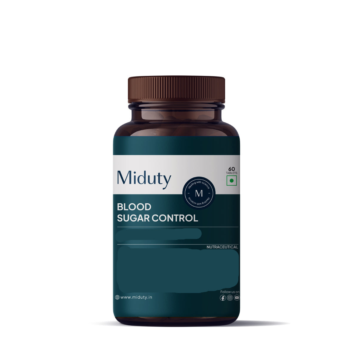 Miduty by Palak Notes Plant-Based Wellness Support Tablets â€“ 60 Tabs