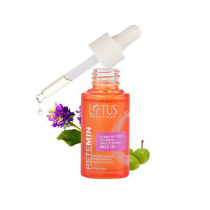 Lotus Professional Retemin Plant Retinol + Vitamin C Brightening Super Booster Serum - 30 ml
