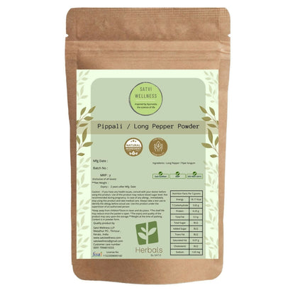 Satvi Wellness Pippali Powder | Kerala Pippali