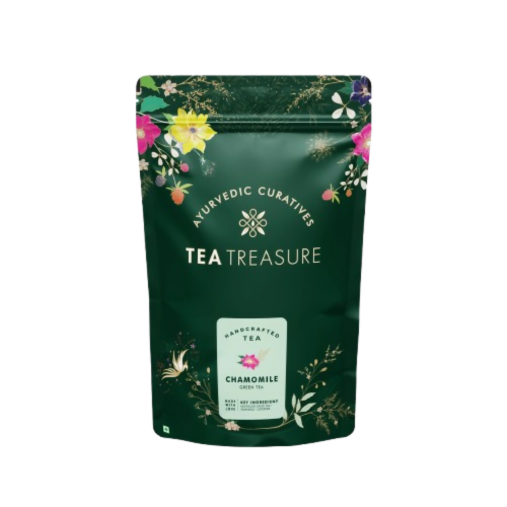 Tea Treasure Chamomile Loose Leaf Green Tea