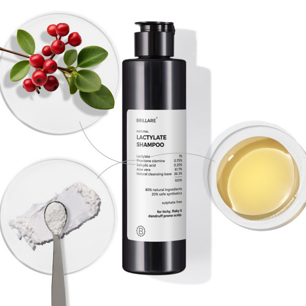 Brillare Complete Dandruff Control Kit (Natural)