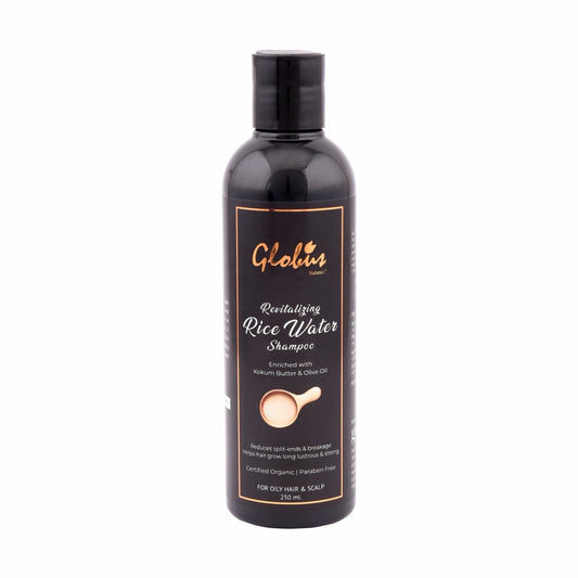 Globus Naturals Revitalizing Rice Water Shampoo - 250 ml