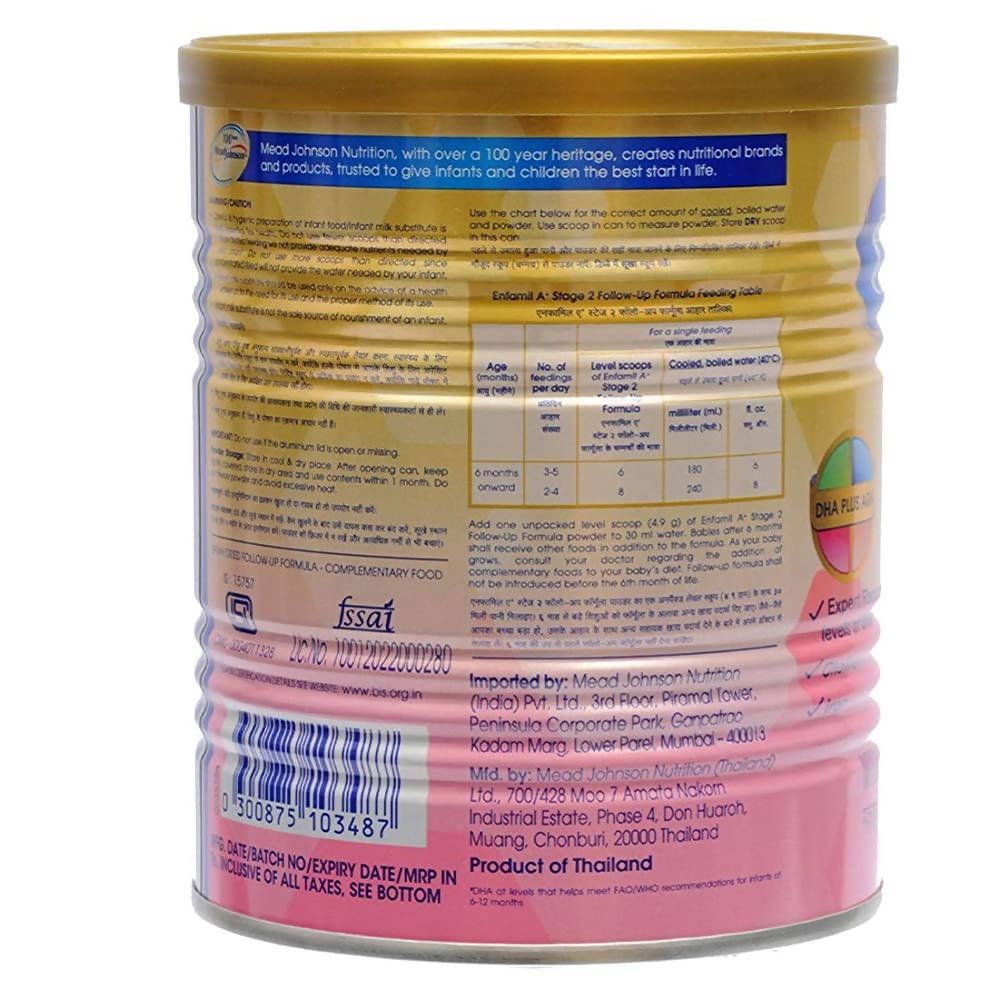 Enfamil A+ Follow Up Formula (6 Months Onward) Stage 2 For Infants