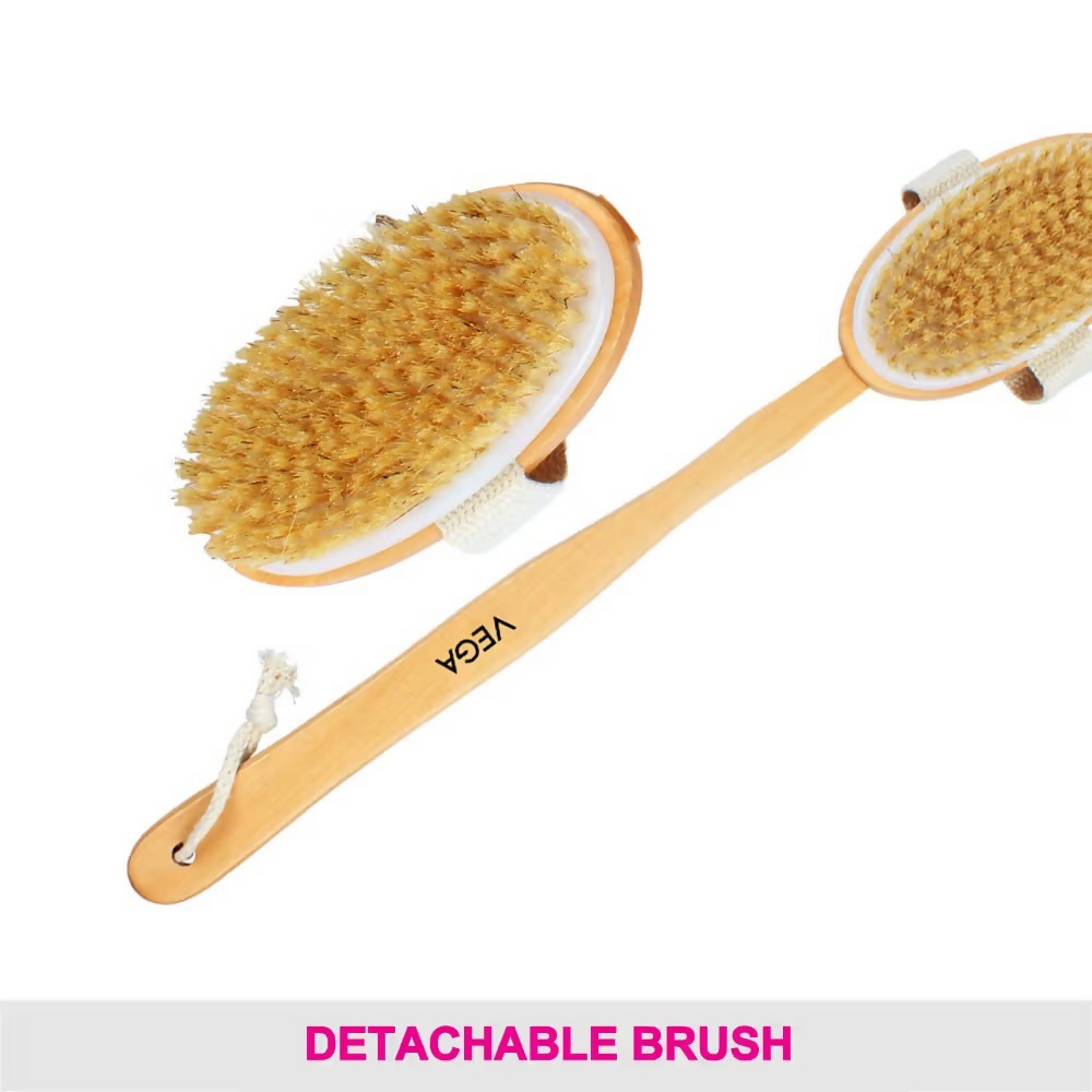 Vega Natural Bristle Bath Brush