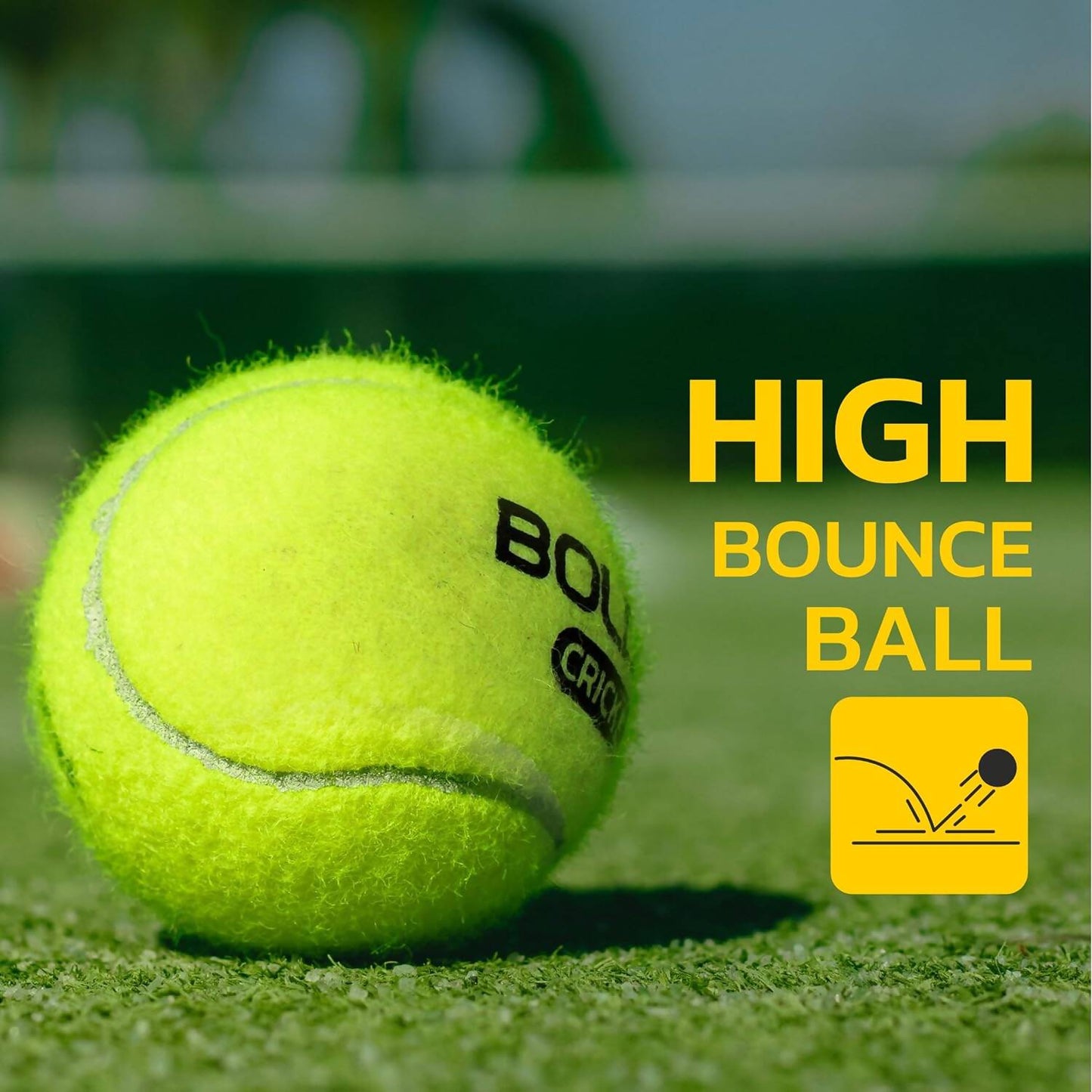 Boldfit Cricket Tennis Ball (Pack of 3)