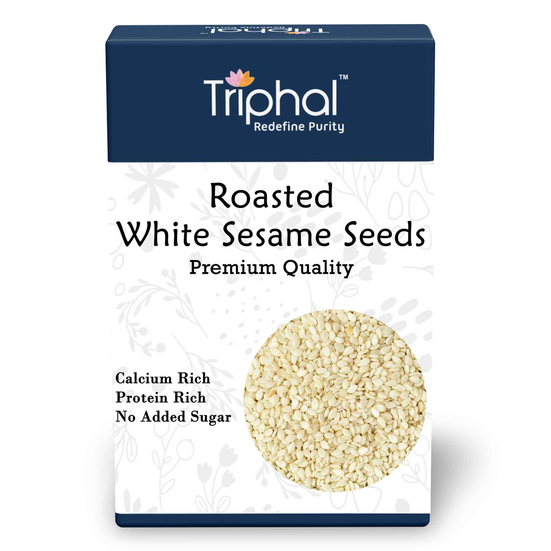 Triphal Roasted White Sesame Seeds