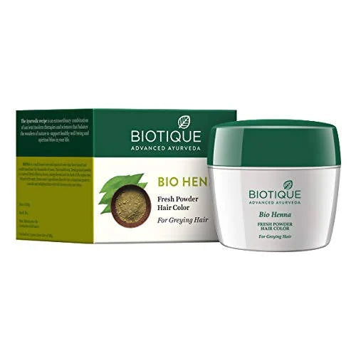 Biotique Advanced Ayurveda Bio Henna Fresh Powder Hair Color - 90 gms