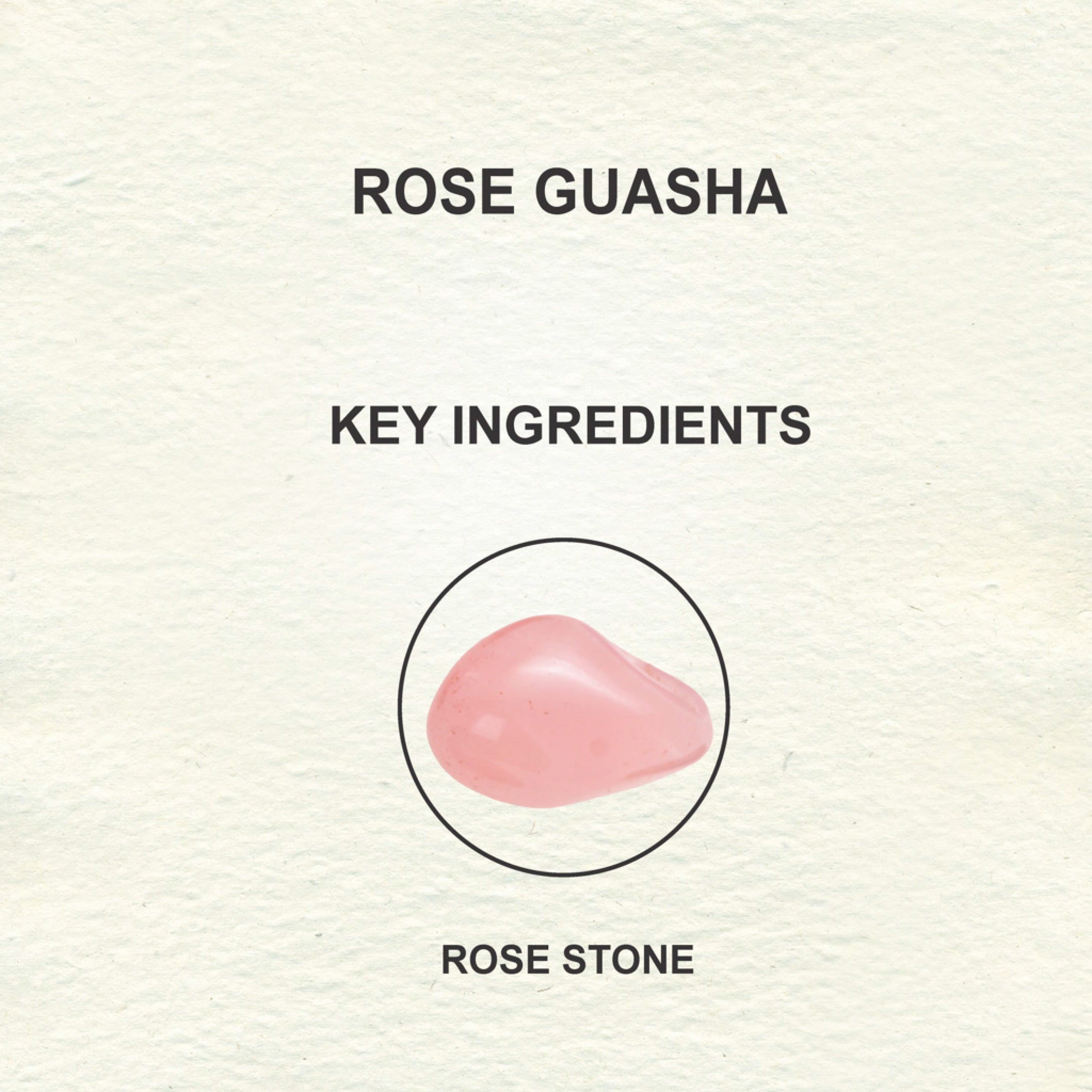 Love Earth Rose Quartz Gua Sha Face Roller