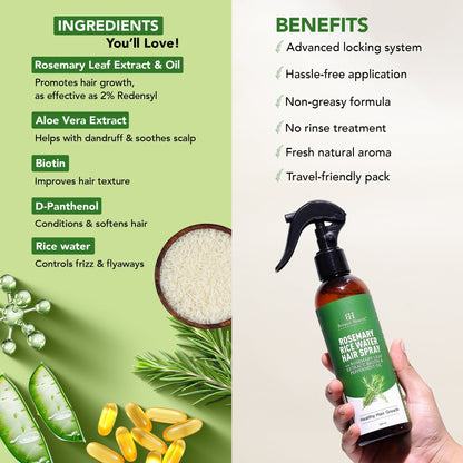 Botanic Hearth Rosemary 3-Step Hair Care Trio