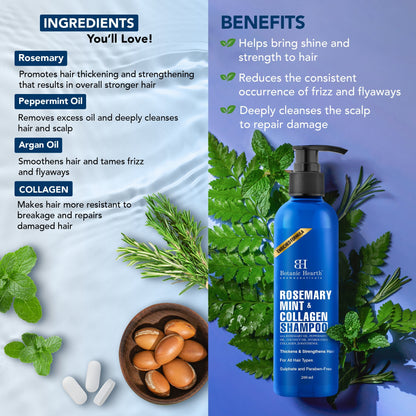 Botanic Hearth Rosemary 3-Step Hair Care Trio