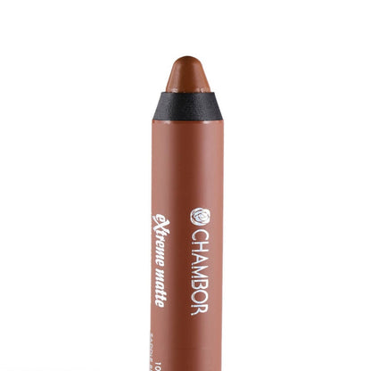 Chambor Saddle Brown 10 Extreme Matte Long Wear Lip Colour